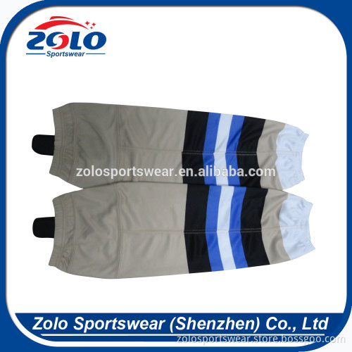 Cheap Custom Full Dye Sublimated Adult Men's USA Ice Hockey Socks